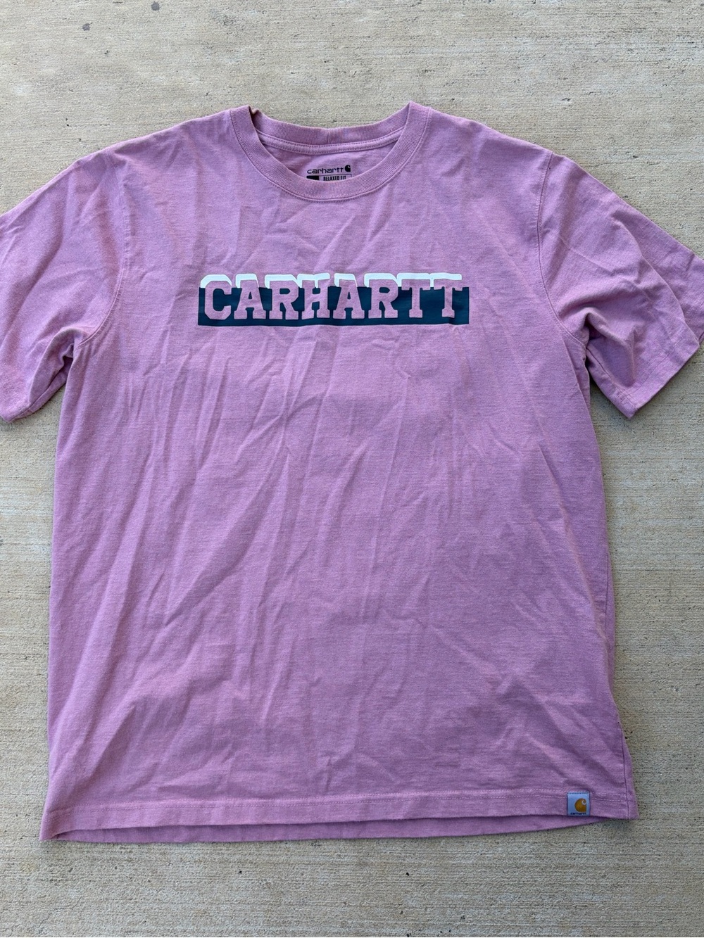 Carhartt Purple Short Sleeve Tee